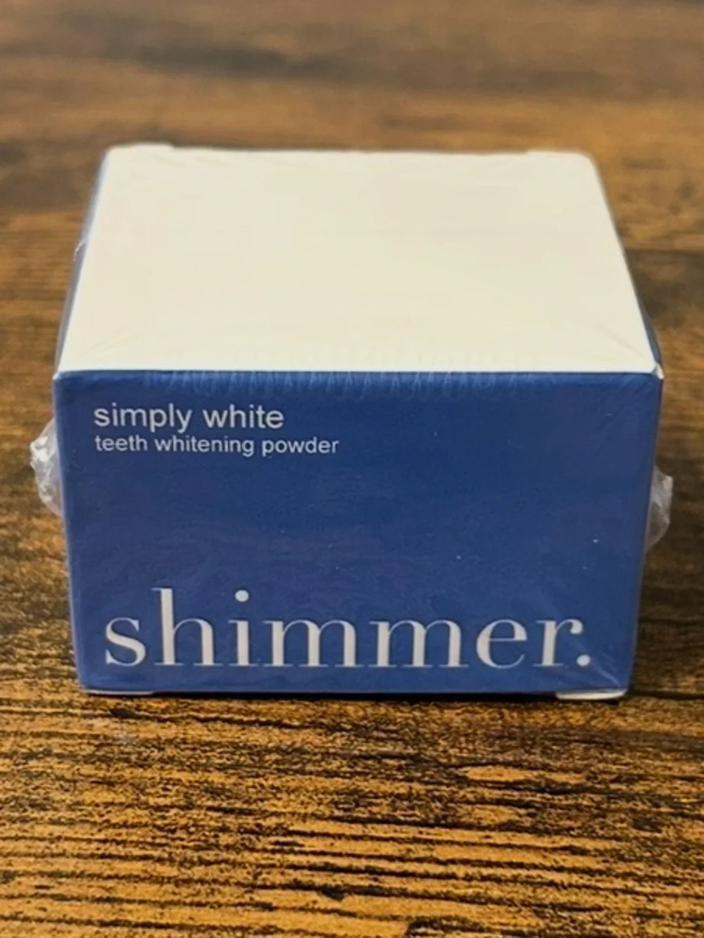 shimmer simply white